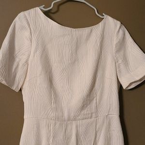 Never worn H&M white midi dress